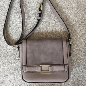 Grey Crossbody Purse